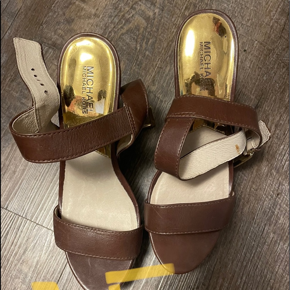 Michael Kors fun wedges